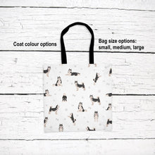 Load image into Gallery viewer, Alaskan Malamute pattern tote bag