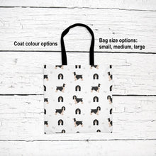 Load image into Gallery viewer, English Springer Spaniel pattern tote bag