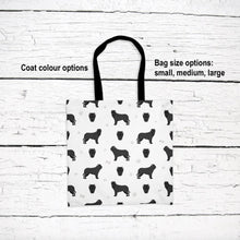 Load image into Gallery viewer, Neopolitan (cropped) pattern tote bag