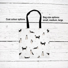 Load image into Gallery viewer, Siberian Husky pattern tote bag
