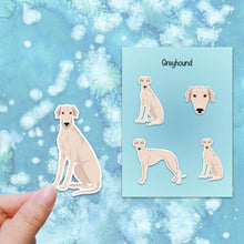 Load image into Gallery viewer, Greyhound Vinyl Sticker Set