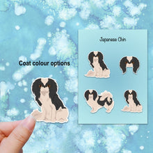 Load image into Gallery viewer, Japanese Chin Vinyl Sticker Set