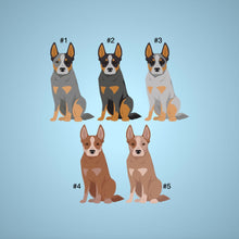 Load image into Gallery viewer, Australian Cattle Dog tote bag personalized