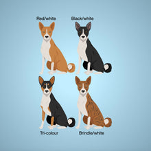 Load image into Gallery viewer, Basenji tote bag personalized