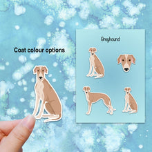 Load image into Gallery viewer, Greyhound Vinyl Sticker Set