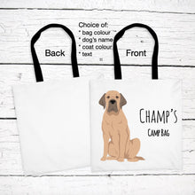 Load image into Gallery viewer, Fila Brasileiro tote bag personalized