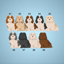 Load image into Gallery viewer, Havanese tote bag personalized