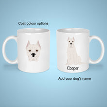Load image into Gallery viewer, Dogo Argentino 11 oz mug personalized