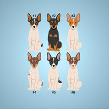 Load image into Gallery viewer, Toy Fox Terrier tote bag personalized