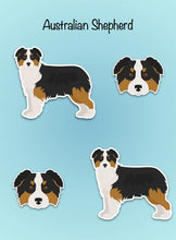 Load image into Gallery viewer, Australian Shepherd Vinyl Sticker Set