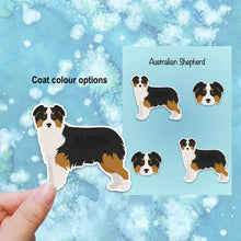 Load image into Gallery viewer, Australian Shepherd Vinyl Sticker Set