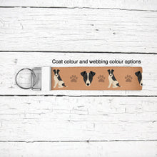 Load image into Gallery viewer, Smooth Fox Terrier key wristlet