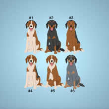 Load image into Gallery viewer, American Foxhound ornament personalized