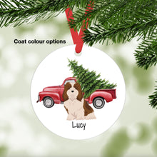 Load image into Gallery viewer, Havanese ornament personalized