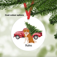 Load image into Gallery viewer, Nova Scotia Duck Tolling Retriever ornament personalized