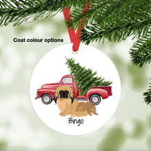 Load image into Gallery viewer, Pekingese ornament personalized