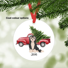 Load image into Gallery viewer, Tibetan Terrier ornament personalized