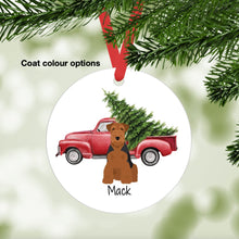 Load image into Gallery viewer, Welsh Terrier ornament personalized