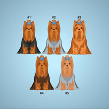 Load image into Gallery viewer, Yorkshire Terrier ornament personalized