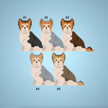 Load image into Gallery viewer, Biewer Terrier ornament personalized
