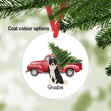 Load image into Gallery viewer, Karelian Bear Dog ornament personalized