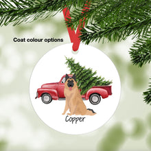 Load image into Gallery viewer, Belgian Tervuren ornament personalized