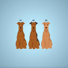 Load image into Gallery viewer, Irish Terrier ornament personalized