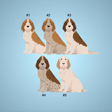 Load image into Gallery viewer, Spinone Italiano ornament personalized