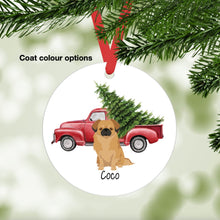 Load image into Gallery viewer, Tibetan Spaniel ornament personalized