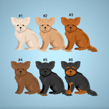 Load image into Gallery viewer, Pomapoo (Pomeranian/Poodle mix ornament personalized