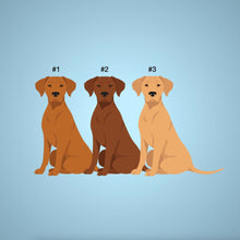 Load image into Gallery viewer, Rhodesian Ridgeback tote bag personalized
