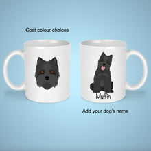 Load image into Gallery viewer, Cairn Terrier 11 oz mug personalized