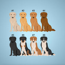 Load image into Gallery viewer, Gollie (Golden Retriever/Collie mix) 11 oz mug personalized