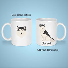 Load image into Gallery viewer, Greenland Dog 11 oz mug personalized