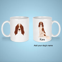 Load image into Gallery viewer, Irish Red and White 11 oz mug personalized