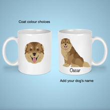Load image into Gallery viewer, Caucasian Shepherd 11 oz mug personalized