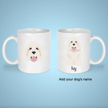 Load image into Gallery viewer, Coton de Tulear 11 oz mug personalized