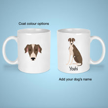 Load image into Gallery viewer, Greyhound 11 oz mug personalized