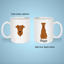 Load image into Gallery viewer, Irish Terrier 11 oz mug personalized