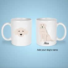 Load image into Gallery viewer, Kuvasz 11 oz mug personalized