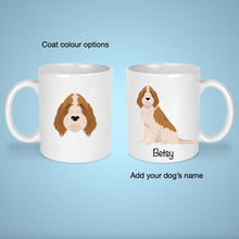 Load image into Gallery viewer, Spinone Italiano 11 oz mug personalized
