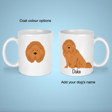 Load image into Gallery viewer, Tibetan Mastiff 11 oz mug personalized
