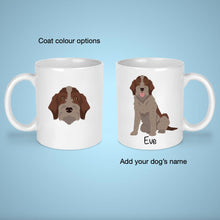 Load image into Gallery viewer, Wirehaired Pointing Griffon 11 oz mug personalized