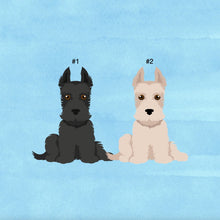 Load image into Gallery viewer, Scottish Terrier puppy ornament personalized