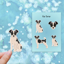 Load image into Gallery viewer, Rat Terrier (tipped ears) Vinyl Sticker Set