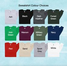 Load image into Gallery viewer, Cavachon (Cavalier/Bichon mix) Red Truck Sweatshirt