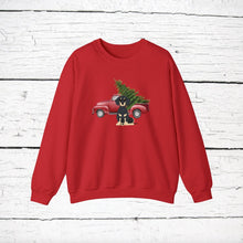 Load image into Gallery viewer, Dachshund (smoothcoat) Red Truck Sweatshirt