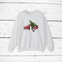 Load image into Gallery viewer, Shih Tzu Red Truck Sweatshirt