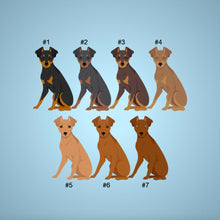 Load image into Gallery viewer, Miniature Pinscher (tipped ears) Red Truck Sweatshirt