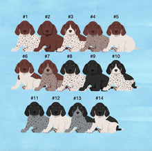 Load image into Gallery viewer, German Shorthaired Pointer puppy ornament personalized